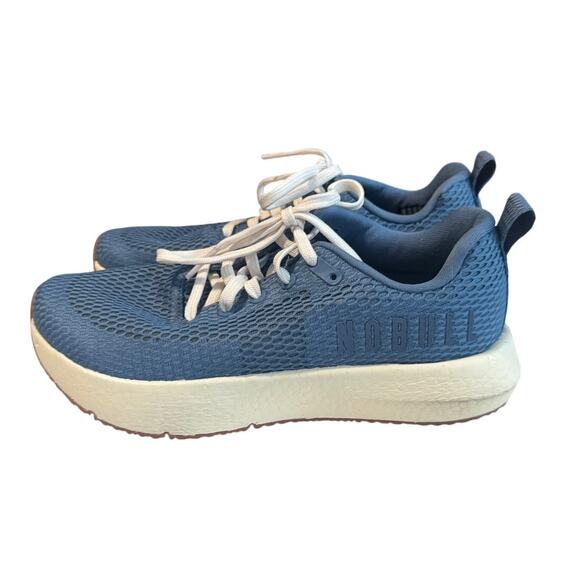 NOBULL Mesh Trainer Sneakers Blue, Men’s 7.5 / Women’s 9 - Picture 3 of 6